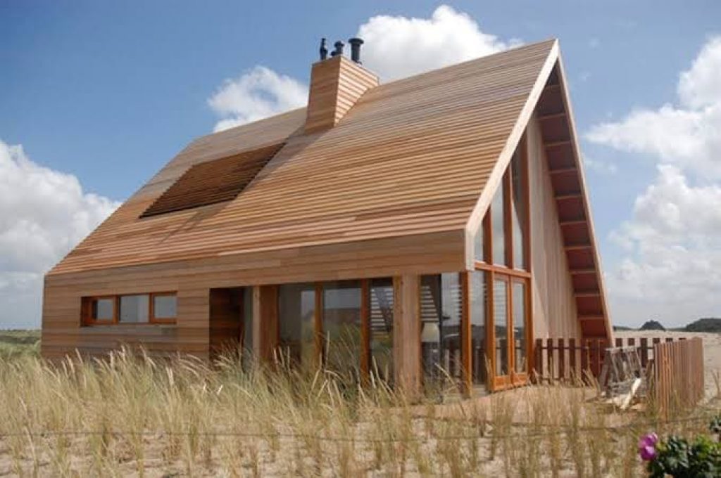 Unique Wood House