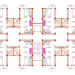 1RK Apartment Floor Plan Autocad DWG file