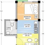 1RK Unit Plan Details and Views