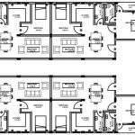 Housing Design 2BHK block floor plan details