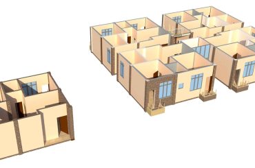 2BHK Apartment design | SketchUp model free download