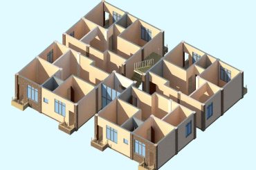 2BHK Block Floor Plan Details and Views