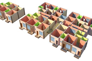 3BHK Apartment Floor Plan | SketchUp 3D file download