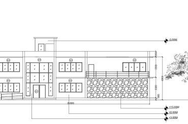 Indoor Sports detail elevations