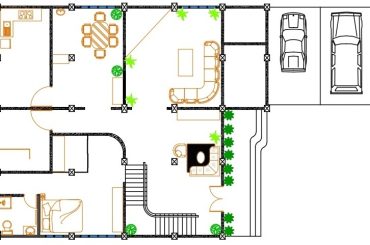 Residence AutoCad File | Free Download