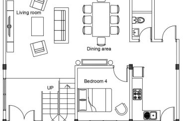 G+1 Residence Floor Plan Details