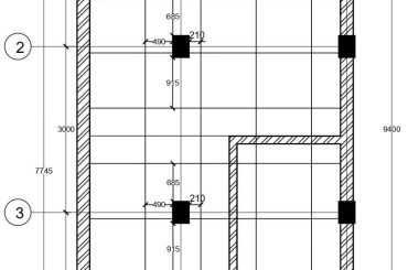 Pro Shop reflected ceiling plan details