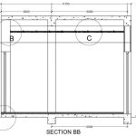 False ceiling sections with all details