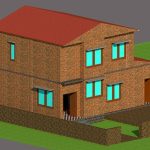 Residence SketchUp model 3D file | G+1 Residence