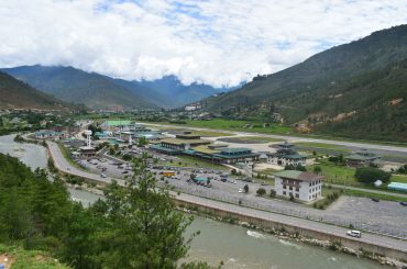 Paro Airport Views Bhutan