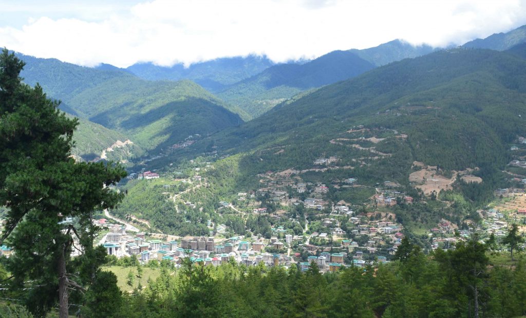 Thimphu town