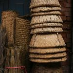 Bamboo and wooden products Kamalabari, Majuli, Assam