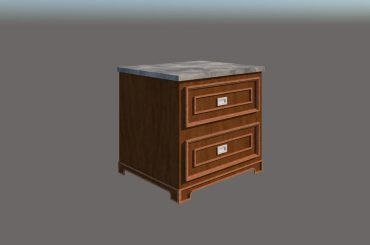 SketchUp model free download | Bedside table