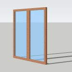 SketchUp model free download | Wooden window