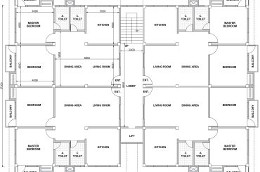 AutoCAD apartment dwg free download | 2BHK Plan | Free download