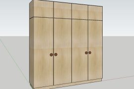 SketchUp free Wardrobe File