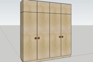 SketchUp free Wardrobe File