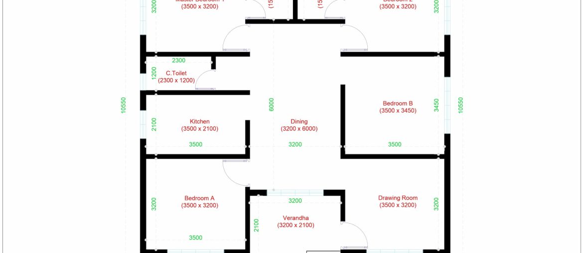 4 Bedroom House Plans Single Story