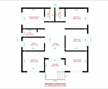 4 Bedroom House Plans Single Story